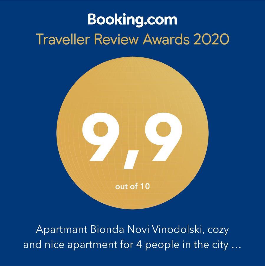Apartmant Bionda Novi Vinodolski, Cozy And Nice Apartment For 4 People In The City Center מראה חיצוני תמונה